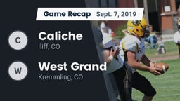 Recap: Caliche  vs. West Grand  2019