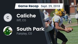 Recap: Caliche  vs. South Park  2018