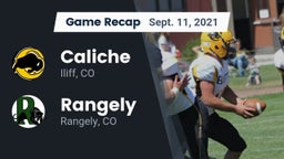 Recap: Caliche  vs. Rangely  2021