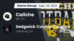 Recap: Caliche  vs. Sedgwick County Cougars 2023