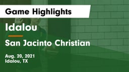 Idalou  vs San Jacinto Christian  Game Highlights - Aug. 20, 2021