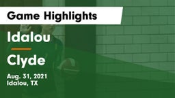 Idalou  vs Clyde  Game Highlights - Aug. 31, 2021