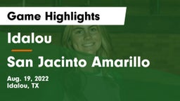 Idalou  vs San Jacinto Amarillo Game Highlights - Aug. 19, 2022