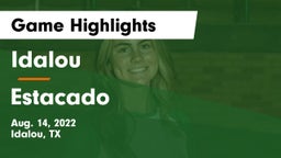 Idalou  vs Estacado  Game Highlights - Aug. 14, 2022