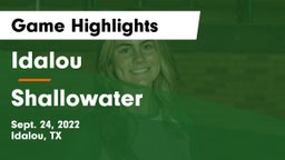 Idalou  vs Shallowater  Game Highlights - Sept. 24, 2022