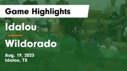 Idalou  vs Wildorado  Game Highlights - Aug. 19, 2023