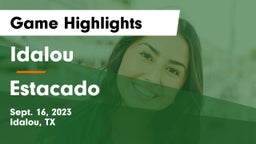 Idalou  vs Estacado  Game Highlights - Sept. 16, 2023