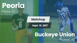Matchup: Peoria vs. Buckeye Union  2017