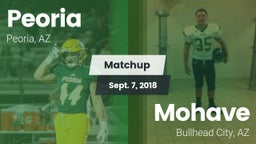 Matchup: Peoria vs. Mohave  2018