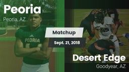 Matchup: Peoria vs. Desert Edge  2018