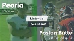 Matchup: Peoria vs. Poston Butte  2018