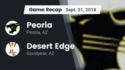Recap: Peoria  vs. Desert Edge  2018