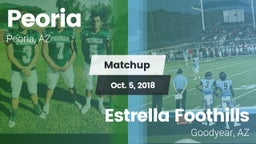 Matchup: Peoria vs. Estrella Foothills  2018