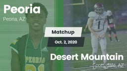 Matchup: Peoria vs. Desert Mountain  2020