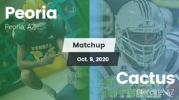Matchup: Peoria vs. Cactus  2020