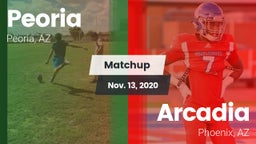 Matchup: Peoria vs. Arcadia  2020