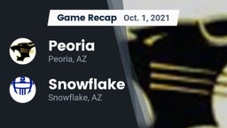Recap: Peoria  vs. Snowflake  2021
