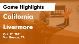 California  vs Livermore  Game Highlights - Oct. 12, 2021