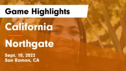 California  vs Northgate  Game Highlights - Sept. 10, 2022