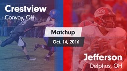 Matchup: Crestview vs. Jefferson  2016