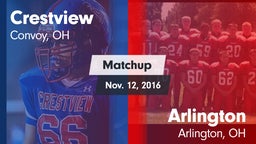 Matchup: Crestview vs. Arlington  2016