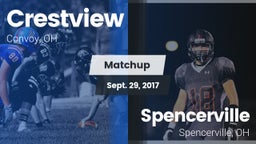 Matchup: Crestview vs. Spencerville  2017
