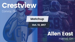 Matchup: Crestview vs. Allen East  2017