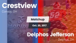 Matchup: Crestview vs. Delphos Jefferson  2017