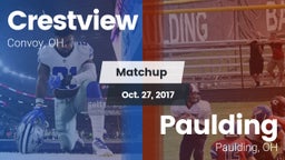 Matchup: Crestview vs. Paulding  2017