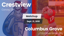 Matchup: Crestview vs. Columbus Grove  2018