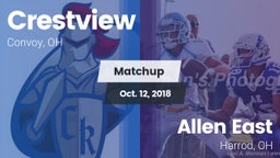 Matchup: Crestview vs. Allen East  2018