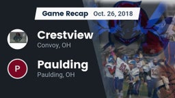 Recap: Crestview  vs. Paulding  2018