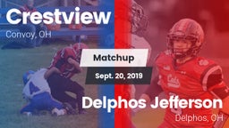 Matchup: Crestview vs. Delphos Jefferson  2019