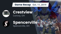Recap: Crestview  vs. Spencerville  2019
