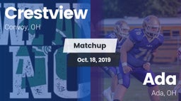 Matchup: Crestview vs. Ada  2019