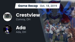 Recap: Crestview  vs. Ada  2019