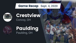 Recap: Crestview  vs. Paulding  2020