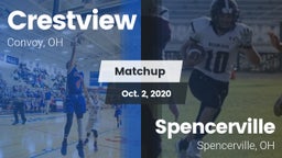 Matchup: Crestview vs. Spencerville  2020