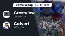 Recap: Crestview  vs. Calvert  2020