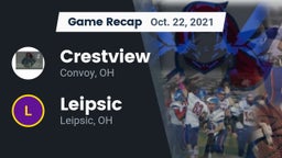 Recap: Crestview  vs. Leipsic  2021