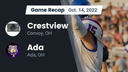 Recap: Crestview  vs. Ada  2022