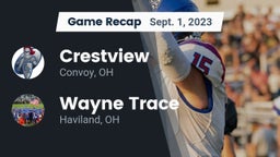 Recap: Crestview  vs. Wayne Trace  2023