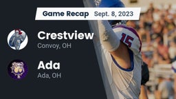 Recap: Crestview  vs. Ada  2023