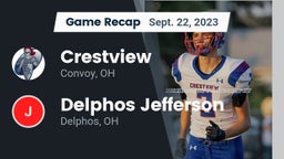 Recap: Crestview  vs. Delphos Jefferson  2023