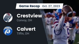 Recap: Crestview  vs. Calvert  2023