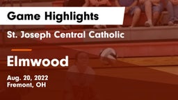 St. Joseph Central Catholic  vs Elmwood  Game Highlights - Aug. 20, 2022