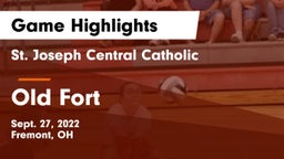 St. Joseph Central Catholic  vs Old Fort  Game Highlights - Sept. 27, 2022