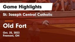 St. Joseph Central Catholic  vs Old Fort  Game Highlights - Oct. 25, 2022