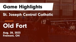 St. Joseph Central Catholic  vs Old Fort  Game Highlights - Aug. 28, 2023