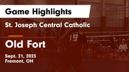 St. Joseph Central Catholic  vs Old Fort  Game Highlights - Sept. 21, 2023
